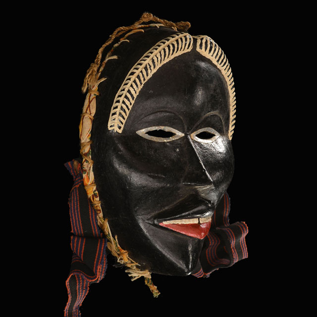 African Dan festival mask 76 