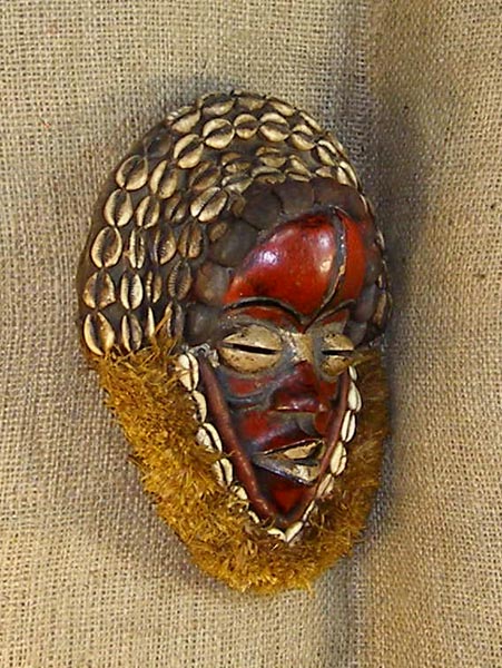 African Dan Mask 34 Right Angle