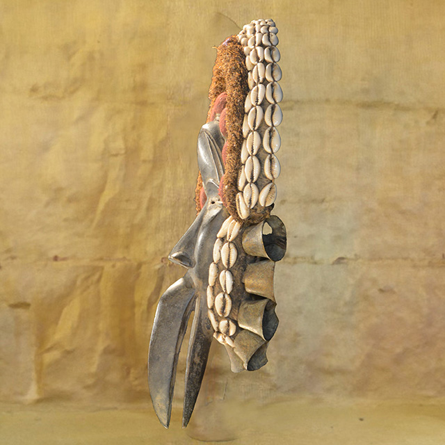 African Dan mask 79 left side