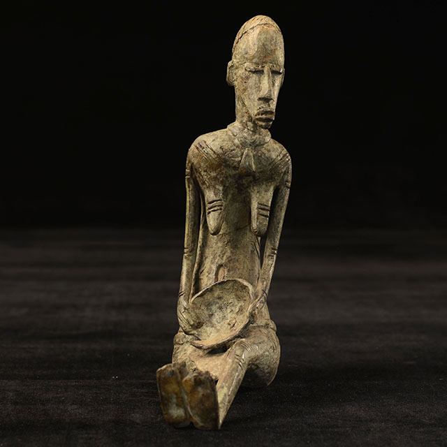 African Dogon Bronze Woman 103