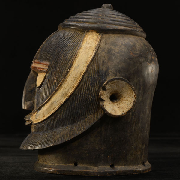 African Dogon Helmet Mask 78 Left Side