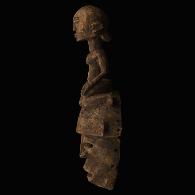 African Dogon mask 99 left side