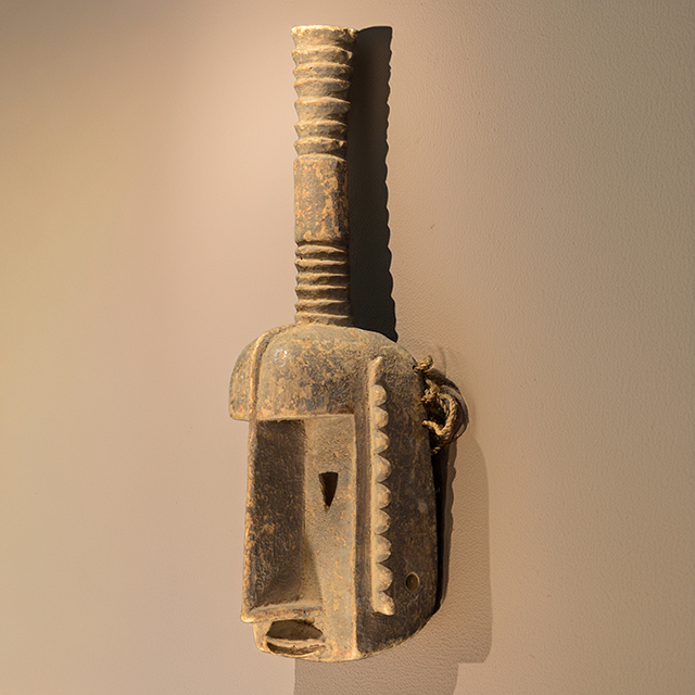 African Dogon Mask 112 Left Angle