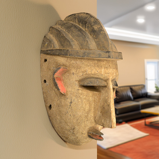 Dogon Mask 113 Right Angle - Click to zoom. African Dogon Mask 113