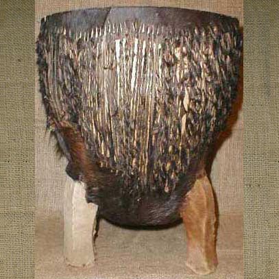 African Three-Legged Drum