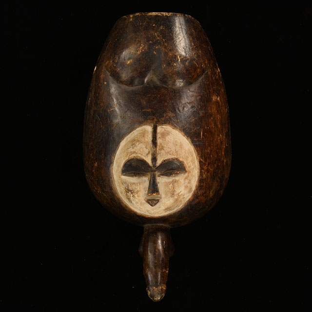 African Fang male belly mask