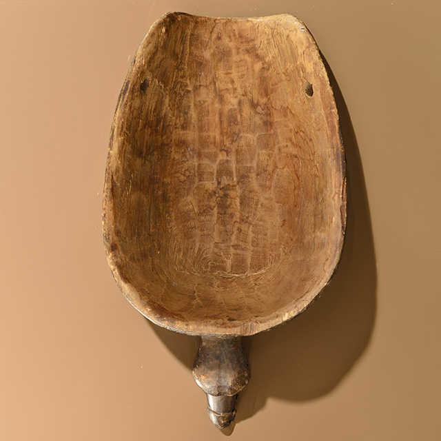 African Fang fertility body mask 46 back - Click for more pictures of this African Mask. African Fang fertility body mask 46