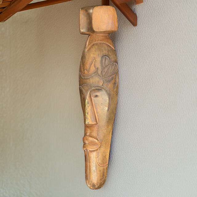 African mask Fang Mask Left Angle