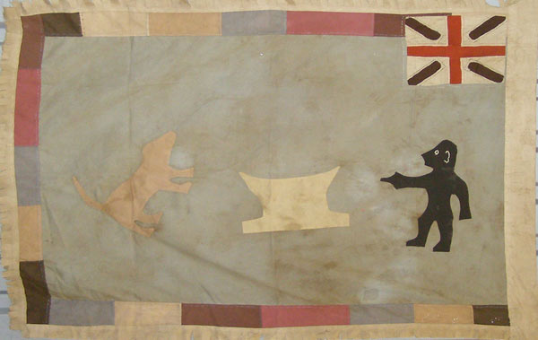 Fante Asafo Flag 21 Left Angle