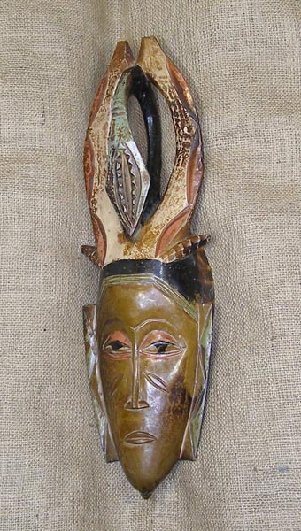 African Guro mask Left Angle