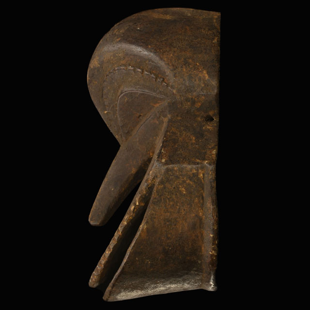 African Hemba mask left side