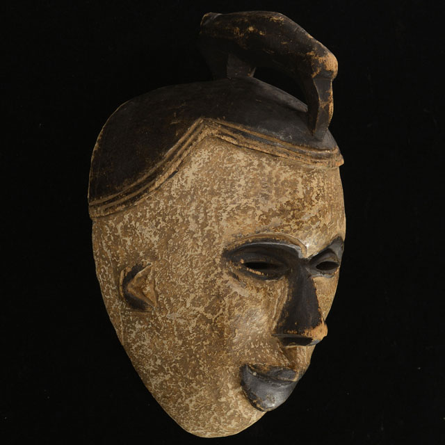 Igbo Mask 27 Left Angle