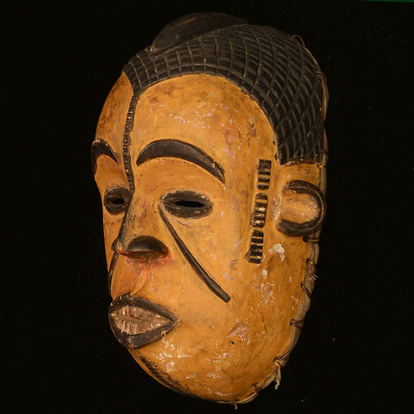 African Igbo mask 32 Left Angle