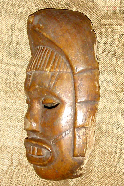 Igbo Mask 10 Left Angle