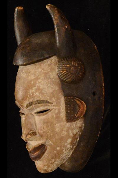 Igbo Mask 12 Left Angle