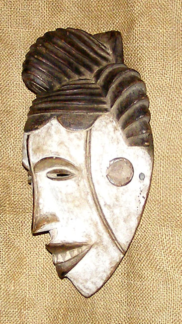 Igbo Mask 13 Left Angle