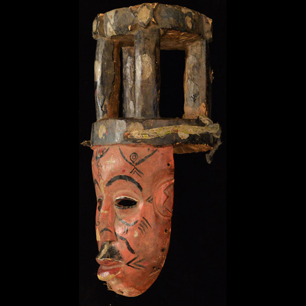 Igbo Mask 22 Left Angle