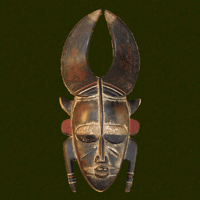 Jimini (Djimini) masks and tribal art