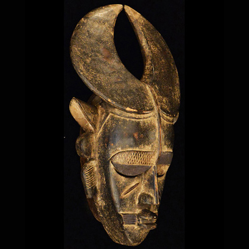 African Jimini Mask 12 Right Angle