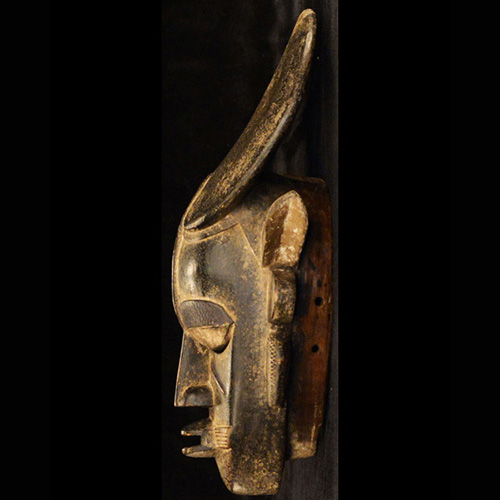 African Jimini Mask 12 Left Side