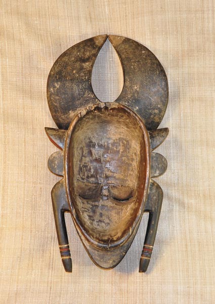 African Jimini Mask 13 back