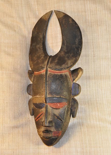 African Jimini Mask 15 Left Angle