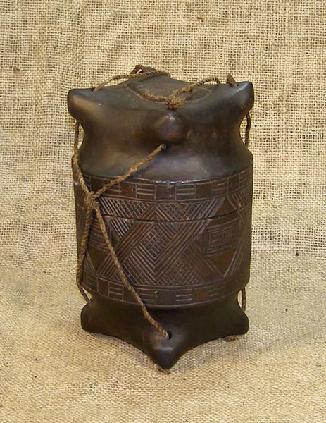 African Box from the Kuba Tribe of Congo
