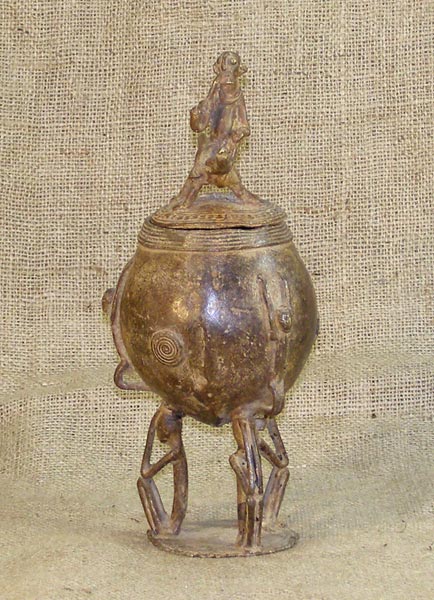 African Bronze from the Kuba Tribe of Congo