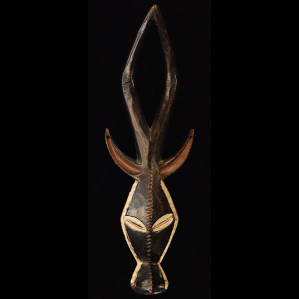 Kwele Antelope Mask 47 front