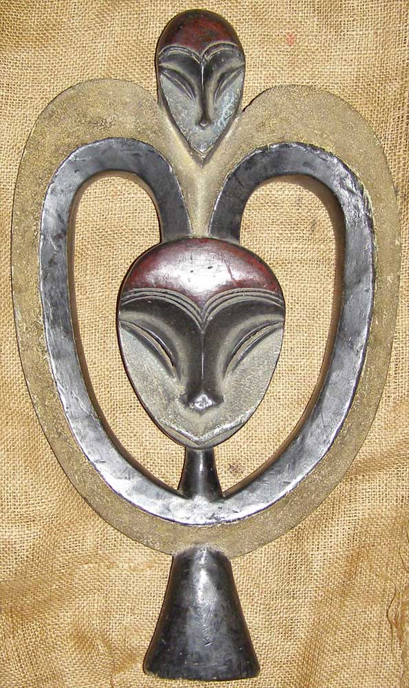 Kwele Mask 1 front