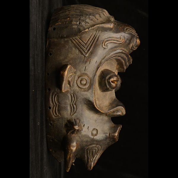 African Lulua Mask 10 Right Side