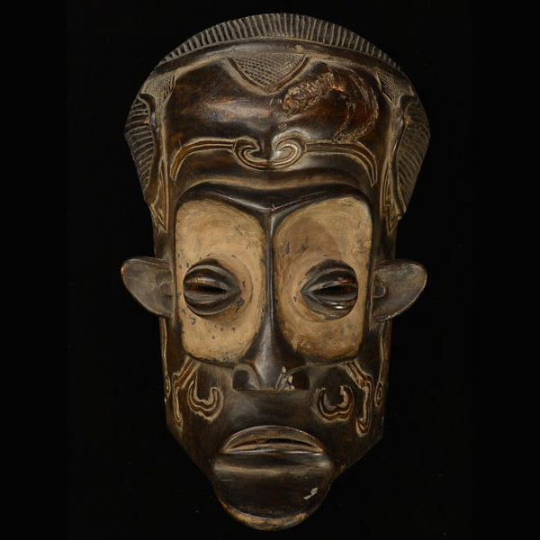 African Lulua Mask 9