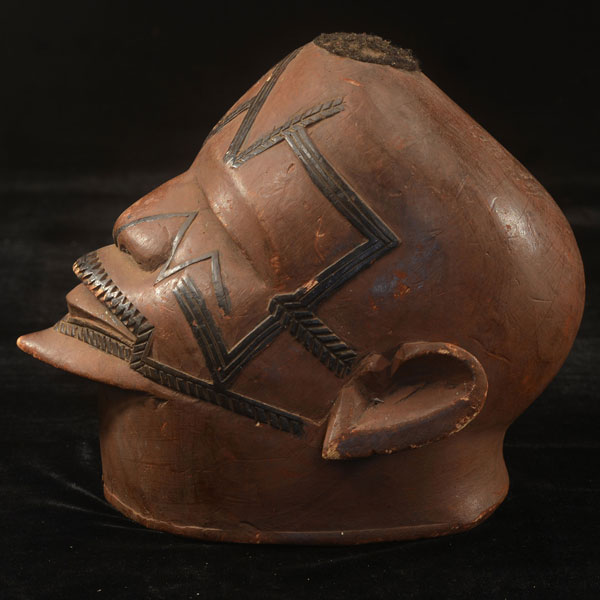 Makonde Lipiko Helmet Mask 4 Left Side