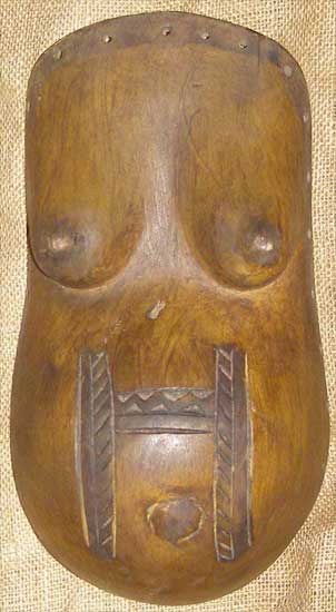 Makonde Belly Mask 1 front
