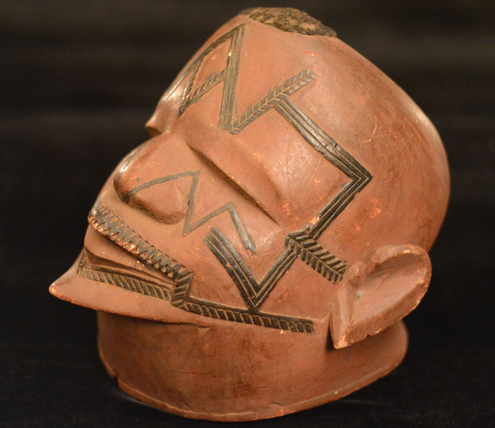 Makonde Lipiko Helmet Mask 4 Left Angle