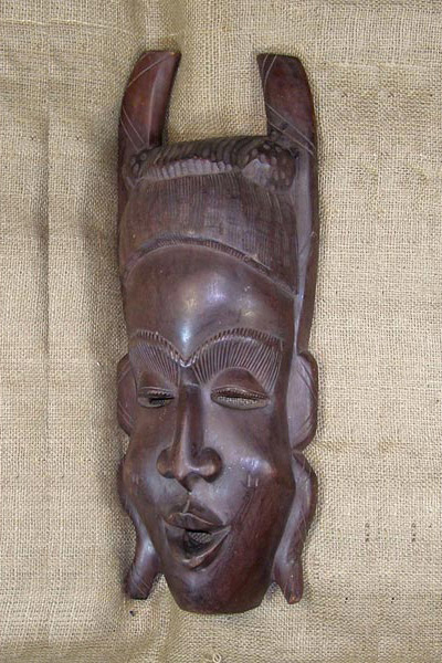 African Bambara Mask 1 Left Angle