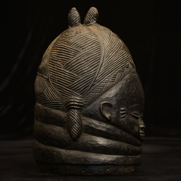 African Mende Helmet 4, Right