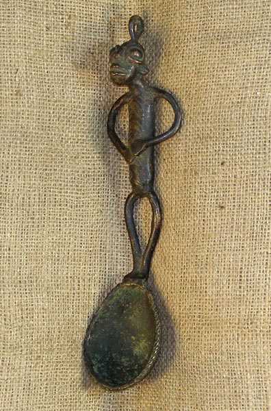 African Namji Bronze Spoon