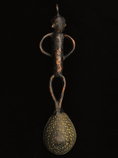 African Namji Bronze Spoon 7