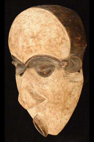 African Pende sick mask Left Angle