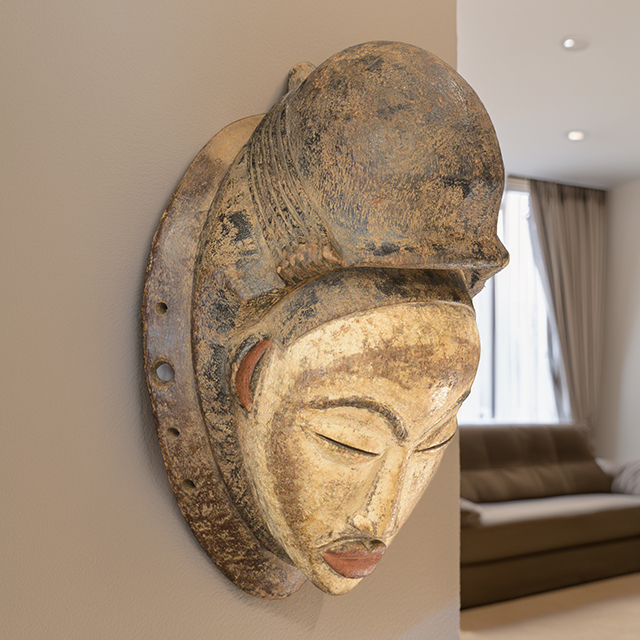 Punu mask 46 - Click to see more.. African Punu mask 46