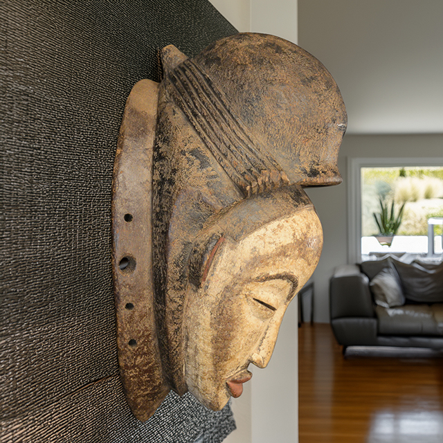 Punu mask 46 - Click to see more. African Punu mask 46 Right Side