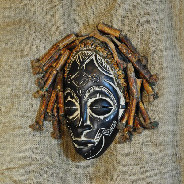 African Rasta Mask 23 | GenuineAfrica.com