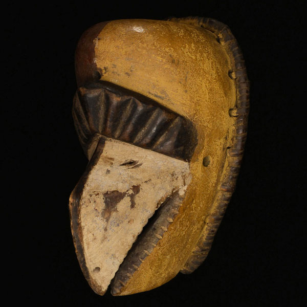 African Senufo mask Left Angle