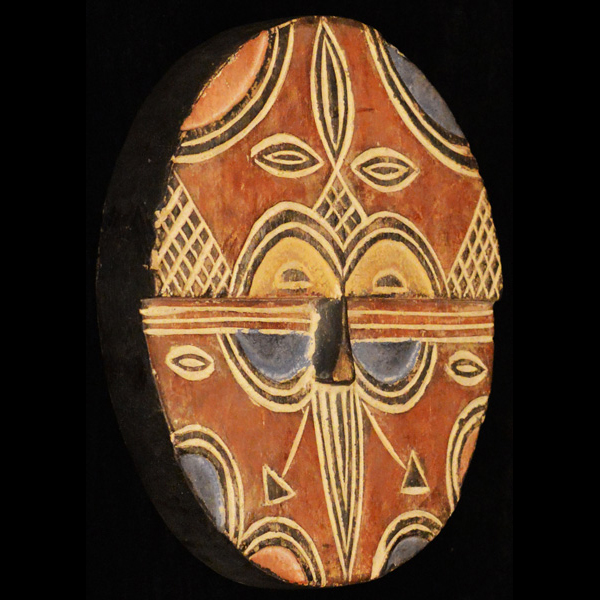 African Teke mask 25 Left Angle
