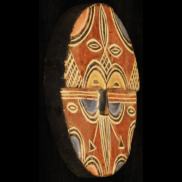 African Teke mask 25 Left Side