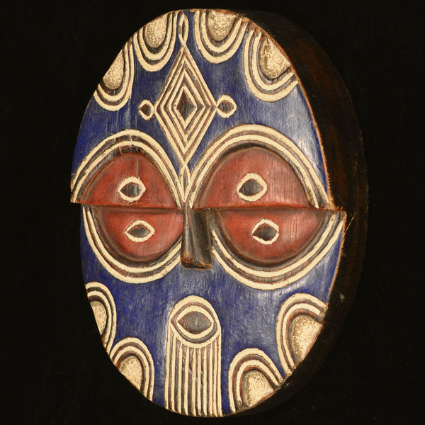 African Teke mask 39 Left Angle