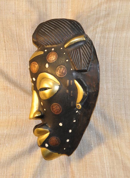 Tikar Mask 38 Left Side