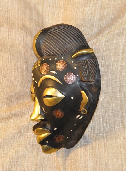 Tikar Mask 39 Left Side