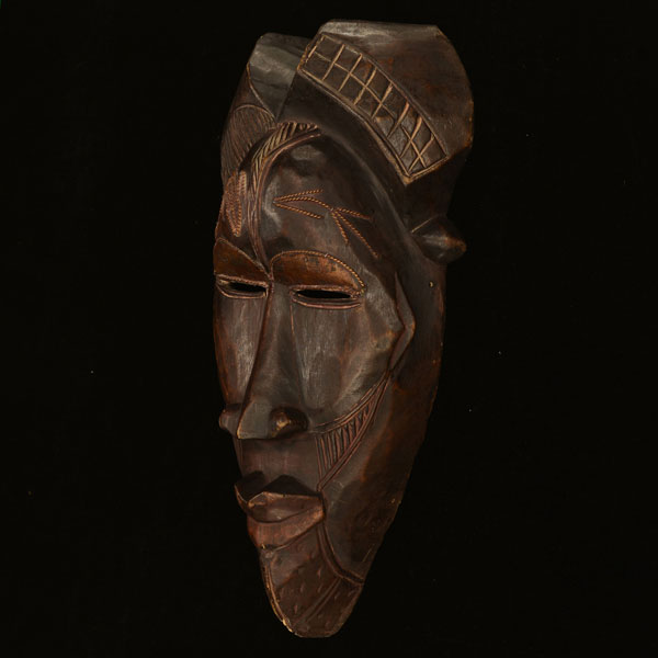 African Tikar mask 46 Left Angle